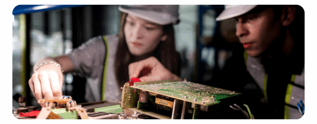 Hidden corporate waste: accumulation of electronic waste